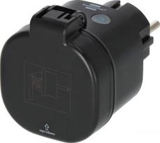 Wi-Fi smart plug IP44 black WA 3600 XS03 1294860100 | 4007123692965