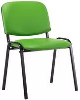"Ken" dirbtinės odos lankytojų kėdė