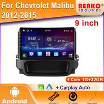 DVD Carplay Android skirtas Chevrolet Malibu 8 2012-2015 Automobilio radijo ekranas Navigacija Automobilinis stereo vaizdo grotuvas Procesorius 2Din BT WIFI 4 core 1GB+32GB carplay