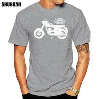 Cool Jawa Motorcycle T-Shirt 1950 1950 Cylinder 350 Motorrad Unisex Tee cotton tshirt men summer fashion t-shirt euro size S