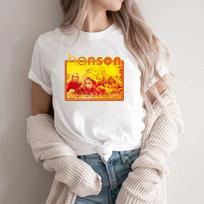 Mmmbop hanson Marškinėliai 90-ųjų klasikinis pop rokas retro unisex grupės marškinėliai hanson muzikos grupė trumparankoviai muzikinio albumo Harajuku viršus S