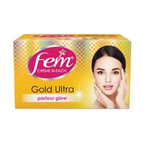 Fem Gold Ultra Creme Bleach 30g | Gentle Skin Lightening With Radiant Glow | Nourishing, Hydrating & Even Skin Tone