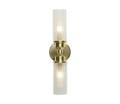 Searchlight 29982SB - Sieninis šviestuvas IMPERIAL 2xG9/33W/230V, žalvarinis