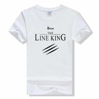 Juokingi vaistai Karaliaus linija Dizainas Dovana T-shirt Madingi gimtadienio T-shirt'ai Trumpomis rankovėmis viršutiniai drabužiai t-shirt Medvilninis Unisex T-shirt Unisex 2XL
