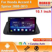 Automobilinis radijas Multimedija Navigacija GPS Honda Accord 8 Spirior 2008-2013 Android 14 Belaidis CarPlay Stereo Pagrindinis įrenginys Ekranas 4 core 1GB+32GB carplay