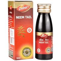 Dabur Neem aliejus 50ml | Ajurvedinė odos ir plaukų priežiūra | Padeda palaikyti švarią odą, galvos odos sveikatą, palengvina spuogų atsiradimą ir natūraliai detoksikuoja
