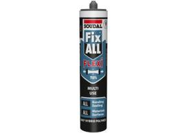 Hermetikas klijuojantis Soudal FIX ALL FLEXI, juodas, 290ml