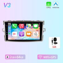REAKOSOUND Android AUTO, skirtas Toyota Verso R20 galvos blokui GPS navigacijai automobilio radijas Multimedijos vaizdo grotuvas Autoradio Stereo Carplay 2+64+MIC