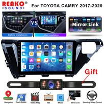 Android Carplay Auto Automobilinis Radijas Toyota Camry 8 XV 70 2017 2018 2019 2020 Multimedijos Vaizdo Grotuvas Navigacija GPS Stereo DSP 8-core 6+128+CD