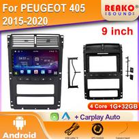 Automobilinė radijo stotelė PEUGEOT 405 2015-2020 Android Auto Carplay Navigacija GPS Multimedia Vaizdo grotuvas Stereo 5G WIFI BT 4G 2din DVD 4 core 1GB+32GB carplay