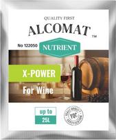 "Alcomat X-Power Yeast Food Nutrient" fermentacijos mielėms, turtingas azotu ir tiaminu, praturtintas mineralais ir vitaminais - iki 25 l misos, 1 x 5 g