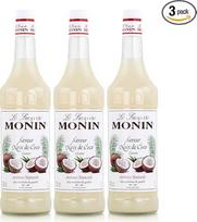 "Monin" sirupas "Coconut" 1,0 l pakuotė, 3 vnt.