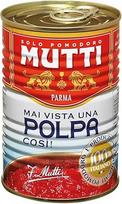 "Mutti Polpa Finest" pomidorų minkštimas, 100 % itališkas, 400 g