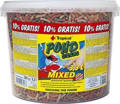"Pond Sticks Mixed" 3,3 l / 270 g - plūduriuojantis tvenkinio žuvų maistas auksinėms žuvelėms, koi ir visoms šalto vandens žuvims
