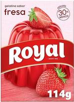 "Royal", braškių skonio želatina 114 g - 2 pakuotės