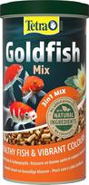 "Tetra Pond Goldfish" pagrindinis maistas visoms auksinėms žuvelėms ir šaltųjų vandenų žuvims sodo tvenkinyje, įvairios rūšys, 1 l, įvairiaspalvis