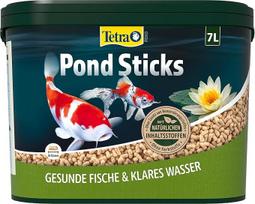 "Tetra Pond Sticks", maistas tvenkinio žuvims, skirtas sveikoms žuvims ir skaidriam sodo tvenkinio vandeniui, įvairių dydžių