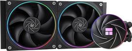 "Thermalright Aqua Elite 240 ARGB V2" CPU vandens aušintuvas, 240 Aio CPU aušintuvas, 2 x 120 mm PWM ventiliatoriai, S-FDB guoliai, ARGB smulkios apertūros efektas, skirtas AMD/AM4/AM5, "Intel" LGA1150/1151/1200/2011/1700/2011
