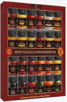 "Tilz" aštrių padažų dovanų rinkinys | 24 pakuočių aštrių padažų dovanų rinkinys | aštrių padažų kolekcija - "Cayenne", "Sriracha", "Scotch Bonne", "BBQ", "Chipotle