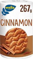 "Wasa Tasty Snacks Cinnamon Rounds" 267 g, maži, apvalūs, kviečiuose kepti traškūs užkandžiai su gardžiu cinamono skoniu, traškučiai