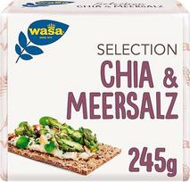 "Wasa Selection Chia" ir jūros druska, 1 x 245 g