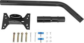 Einstellbare Aluminiumlegierung Signal Tower Bracket Heavy Duty Pivot Mount -Kit für den zutreffenden Dachboden (Lang)