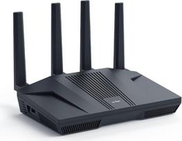 GL.iNet GL-MT6000(Flint 2) WiFi 6 maršrutizatorius, žaidimų belaidis maršrutizatorius, 2 x 2,5G Multi-Gig prievadas + 4 x 1G Ethernet prievadai, galimybė prijungti daug įrenginių, greitas OpenVpn ir WireGuard, 802.11ax
