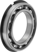 INFINAUTO 6016NR Rillenkugellager 80x125x22mm P4 Offene Art Geschmierte Lager 1 Stk Auto Roller Skateboard Rad Universal Silber Ton