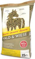 JOSERA "Forest & Meadow" (1 x 15 kg) aukščiausios kokybės žirgų ėdalas - kvėpavimą palaikančios žolelių kruopos | be avižų | su sumažintu krakmolo ir cukraus kiekiu | pakuotė po 1 vnt.