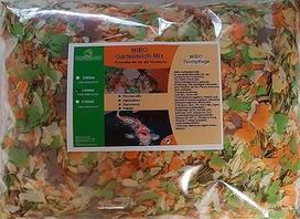 Mibo Garden Pond Mix 5000 ml Tvenkinio priežiūros maistas Sodo tvenkinio dribsnių lazdelės Gammarus granulės