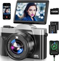 Skaitmeninis fotoaparatas "WiFi 4K