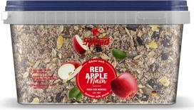 Speed Red Apple Mash, 2,5 kg, įvairus žirgų ėdalas, pagamintas iš geriausių grūdų, su gardžiais obuolių gabalėliais ir gyvybiškai svarbių medžiagų turinčiais burokėliais, ypač gerai virškinamas, pagamintas Vokietijoje