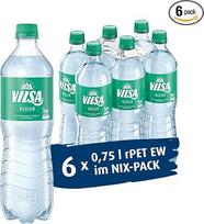 VILSA mineralinis vanduo, vidutinis, 6 x 0,75 l PET