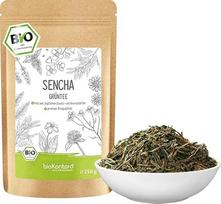 Žalioji Sencha arbata Organic 250 g I Palaidos ir supjaustytos I Aromatinė ekologiška Sencha žalioji arbata I 100% natūrali I bioKontor