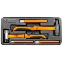 Įrankių komplekto plaktukai ir perforatoriai Neo, 5 vnt.