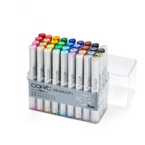 Copic Sketch markerių rinkinys: Pagrindinės 36 spalvos menininkams ir dizaineriams
