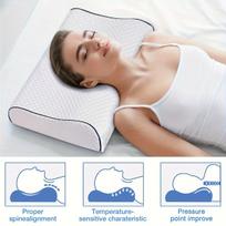 Ergonominė atminties putų kaklo ir sprando pagalvė