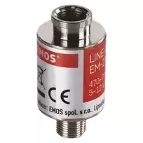 Signalo stiprintuvas DVB-T/T2 20 dB, F jungtis (Jungtis/įvestis), 65 mA, IP45