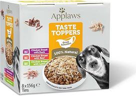 "Applaws Premium Natural" natūralus drėgnas ėdalas šunims, be grūdų, su vištiena ir mėsa padaže 8 x 156 g skardinė