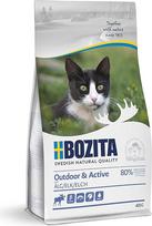 "Bozita Outdoor & Active" sausas kačių ėdalas su briedžiu - 400 g - sausas ėdalas be kviečių aktyvioms ir jautrioms katėms - 30 % baltymų, 20 % riebalų - be cukraus ir GMO - iš Švedijos
