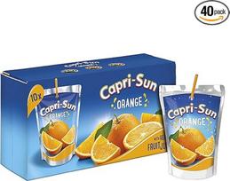 "Capri-Sun" sulčių gėrimas "Orange" 200 ml (40 pakuočių)