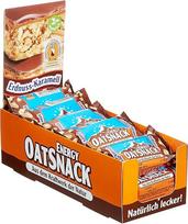 "Davina" angliavandenių batonėlis "Oat Snack Bar" 30 batonėlių 65g Žemės riešutų karamelė