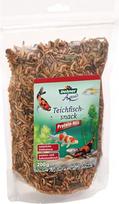 "Dehner Aqua Pond Fish Snack", žuvų maisto baltymų mišinys, šilkverpiai, miltligės, gamaros, kiaulytės, 200g