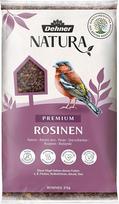 "Dehner Natura Premium" lesalas laukiniams paukščiams, razinų skanėstas, lesyklinės rožės, lesalas visiems metams, aukštos kokybės aukštos energijos lesalas laukiniams paukščiams, 2 kg