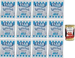 "Elah Caramelle Lattelah", saldainiai su pienu ir liesu jogurtu 12 x 100 g + itališka gurmaniška polpa 400 g