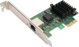 "Elprico I226 T1 PCIe X1 2.5G Ethernet tinklo adapteris, RJ45 prievado PCIe serverio kortelė, Gigabit Ethernet serverio adapteris