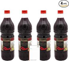 "Fersan Salgam Scharf" 4 pakuotės (4 x 1 l) - fermentuotų ropių sulčių gėrimas, karštas ir veganiškas + "Ben's Garden" užrašų sąsiuvinių rinkinys