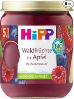 "HiPP Organic Fruits" miško vaisiai su obuoliais, 160 g, 6 vnt. (6 x 160 g)