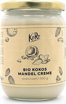 "KoRo" - Ekologiškas kokosų migdolų kremas 500 g - švelnus ir saldus vanilės skonis - veganiškas ir be laktozės skaidulų šaltinis - universalus naudojimas kaip užtepėlė, užpildas ar desertų sudedamoji dalis