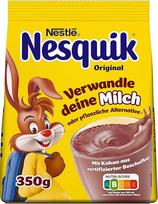"Nestlé Nesquik Original" kakavos turintys gėrimų milteliai, idealiai tinka pieno kokteiliams ir karštiems gėrimams, pakuotė po 1 (1 x 350 g)